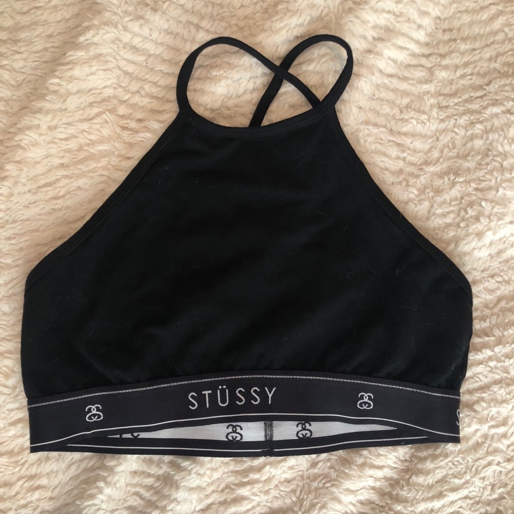 STUSSY 💋 CROP TOP